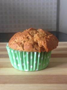 Wheat orange muffin