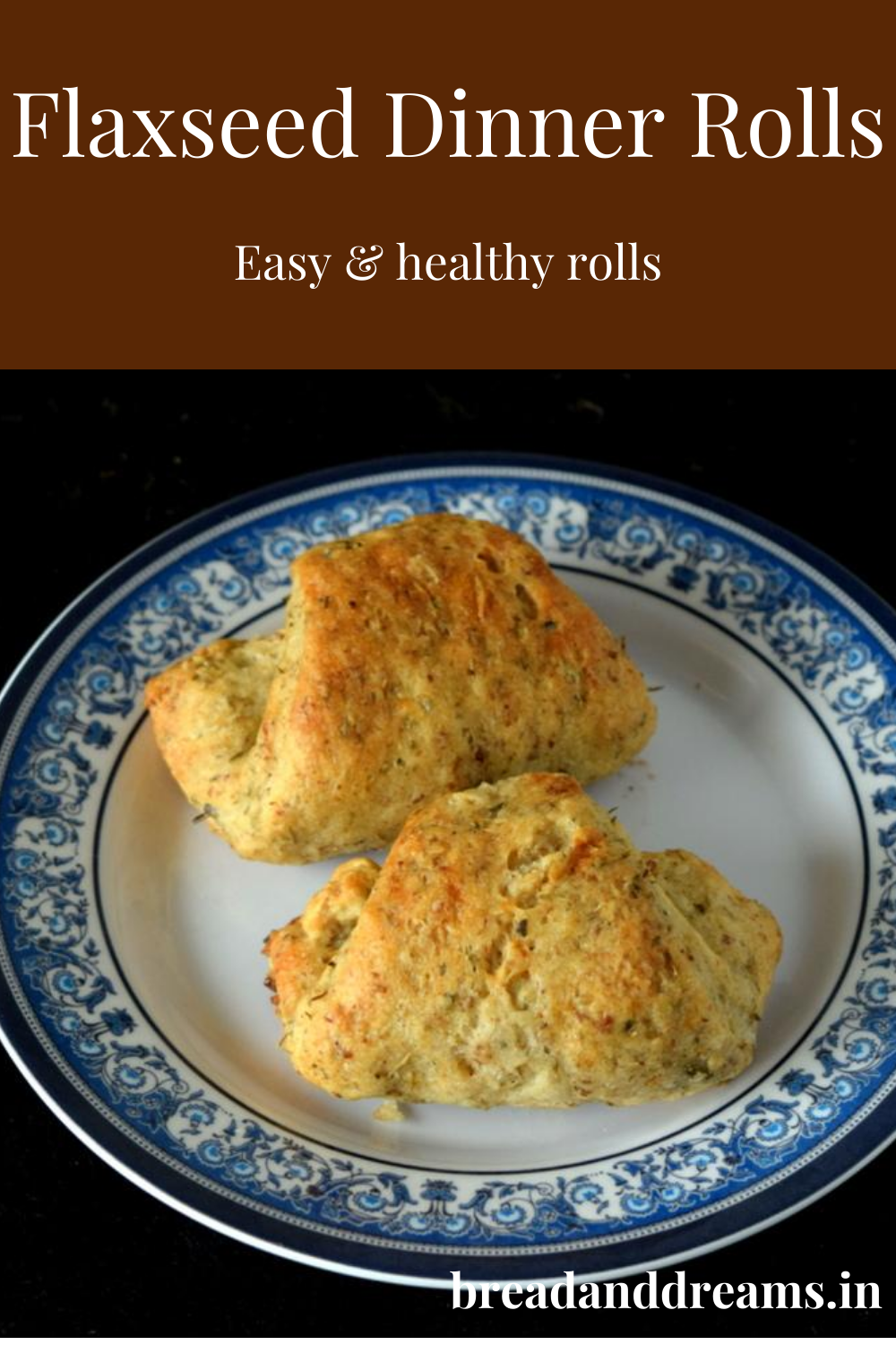 Flaxseed dinner rolls