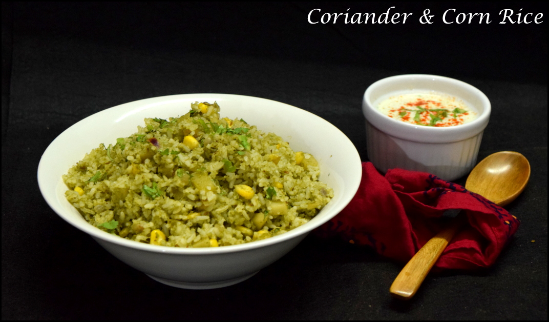 Coriander & Corn Rice – Bread Therapy